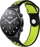 Ремешок Sport для Xiaomi Watch S1 (Acttive) Black Yellow (29006-61) - изображение 1