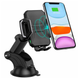 Автомобільний бездротовий зарядний пристрій Choetech T521-F 15W Fast Wireless Car Charger - зображення 1