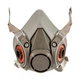 Полумаска серая PROMASK M 6200 ТПЕ+ABS, размер М - изображение 1