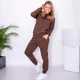 Женский костюм Teamv Classic 2 Шоколадный XL - изображение 1