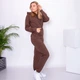 Женский костюм Teamv Classic 2 Шоколадный XXL - изображение 2