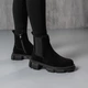Ботинки женские Fashion Hoofy 3846 37 размер 24 см Черный 4432379 - изображение 5
