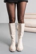 Чоботи жіночі Fashion Wilma 3871 36 розмір 23,5 см Молочний - зображення 10