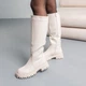 Сапоги женские Fashion Whitney 3839 41 размер 26 см Молочный 4432344 - изображение 4