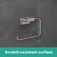 Держатель для туалетной бумаги HANSGROHE AddStoris 41771340 прямоугольный металлический черный - изображение 3
