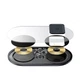 Зарядка Qi BASEUS WXJK-CA02 Simple 2in1 Wireless Charger Pro Edition For Phones+Pod |15W| WXJK-CA02 black - изображение 2