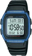 Наручные часы Casio W-96H-2AVDF Серые с синим/черным - изображение 1