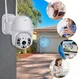 IP камера видеонаблюдения уличная поворотная с удаленным доступом UKC CAMERA CAD N3 WIFI White (zhs0044) - изображение 1