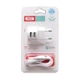 Сетевое зарядное устройство XO L62 адаптер 2USB/2.4A + Micro white - изображение 4