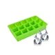 Силиконовая форма для льда CUMENSS AI-807 Cube 15 Green - изображение 2