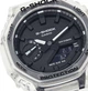 Наручные часы Casio GA-2100SKE-7AER Ударопрочные Черные с серым/прозрачным - изображение 4