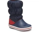 Зимние сапоги Crocs Kids Crocband Winter Boot Navy/Red р. 7/24/14.5см - изображение 2