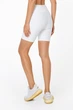 Спортивные женские велосипедки Designed for Fitness Leia White XS белые - изображение 3