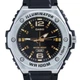Наручний годинник Casio MWA-100H-1A2 зі світлодіодним підсвічуванням Срібло\чорний екран - зображення 1