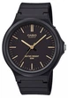 Чоловічий годинник Годинник CASIO MW-240-1E2VEF Чорний мінімалістичний - зображення 1