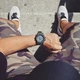 Мужские наручные часы CASIO GWG-100-1A3ER Черные\зеленый ремень - изображение 8