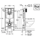 Инсталляция для унитаза GROHE Rapid SL 38528001 - изображение 2