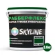 Краска резиновая суперэластичная сверхстойкая SkyLine РабберФлекс Зеленый RAL 6005 3600 г - изображение 2