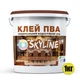 ПВА Клей универсальный водостойкий D2 SkyLine 1 кг - изображение 2