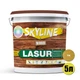 Лазур декоративно-захисний для обробки дерева SkyLine LASUR Wood Тик 5л - зображення 2