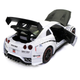Игрушечная машинка металлическая Nissan GT-R «АвтоЕксперт» Ниссан ГТ-Р белый звук свет 15*4*7 см (700701) - изображение 7