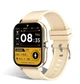 Смарт часы GLOBEX Smart Watch фитнес браслет с силиконовым ремешком Bluetooth Gold - изображение 1