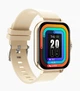 Смарт часы GLOBEX Smart Watch фитнес браслет с силиконовым ремешком Bluetooth Gold - изображение 2