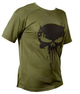 Футболка тактична СооlMax Skull XL OLIVE - зображення 3