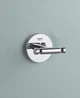 Гачок настінний подвійний GROHE BauCosmopolitan хром метал 40461001 - зображення 4