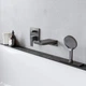 Внешняя часть смесителя без скрытой части HANSGROHE Metropol черный латунь 156x156мм 32545340 - изображение 5