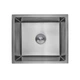 Кухонная мойка Kroner KRP Schwarze - 4843HM PVD (3,0/1,0 мм) (CV022792) - изображение 1