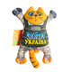 Мягкая игрушка Котик "Все буде Україна " на присосках в машину 28*24*7 см (00284-149) - изображение 1