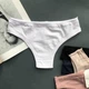Женские трусы американки Ouno 1172 в полосу, Белые S/M - изображение 2