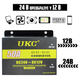 Понижающий преобразователь напряжения UKC 50A-600W 24v-12v автомобильный инвертор DC/DC из 24В в 12В Черный с Желтым - изображение 1