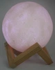 3D нічник світильник місяць Moon Lamp різнокольоровий реалістичний з пультом дистанційного керування з підзарядкою - зображення 8