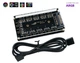 Хаб-розгалужувач ARGB 5V/3pin живлення SATA для ПК (ARGB Sync) - зображення 1