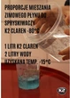 Омыватель стекла зимний K2 -80°C Claren Windshield washer concentrate 1 л (K20553) - изображение 8