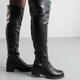 Ботфорты женские зимние Fashion Arabella 3855 37 размер 24 см Черный 4432443 - изображение 5