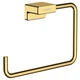 Держатель-кольцо для полотенец HANSGROHE AddStoris 41754990 189мм прямоугольный металлический золото - изображение 1