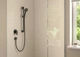 Зовнішня частина прихованого змішувача HANSGROHE Vernis Blend чорний латунь 110мм 71649670 - зображення 3