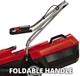 Газонокосарка акумуляторна Einhell PXC GE-CM 18/32 Li 18В 32см 25л 30-70мм 8.5кг (без АКБ та ЗП) - изображение 5