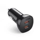 Автомобильное зарядное устройство Choetech TC0008 40W Dual Type-C Fast Car Charger - изображение 2