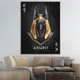 Картина Холстович Anubis 30x40 см. Картина з давньоєгипетським Богом для офісу, вітальні, спальні, кухні, інтер'єру - зображення 2