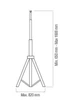 Підставка під прожектор одинарна Tripod Single Horoz Electric - зображення 3