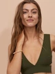 Верхня частина купальника H&M 6890059RP6 34 Хакі (PS2030000193950) - зображення 1