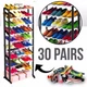 Органайзер полка для хранения обуви на 30 пар Amazing Shoe Rack - изображение 3