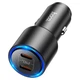 Автомобильное зарядное устройство в прикуриватель Hoco NZ3 Clear Way |2Type-C, 40W/3A, PD/QC| с кабелем Lightning 1м Black - изображение 8