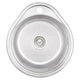 Кухонна мийка WEZER 4843(06) Decor 480x430x160 мм + сифон - зображення 1