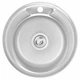 Кухонна мийка WEZER 490(06) Satin 490x180 мм + сифон - зображення 1