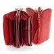 Женский кожаный кошелек на две молнии Dr.Bond W1039-3 Red - изображение 2